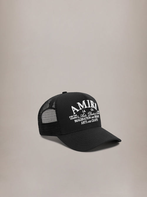 Arts District Trucker Hat - Black