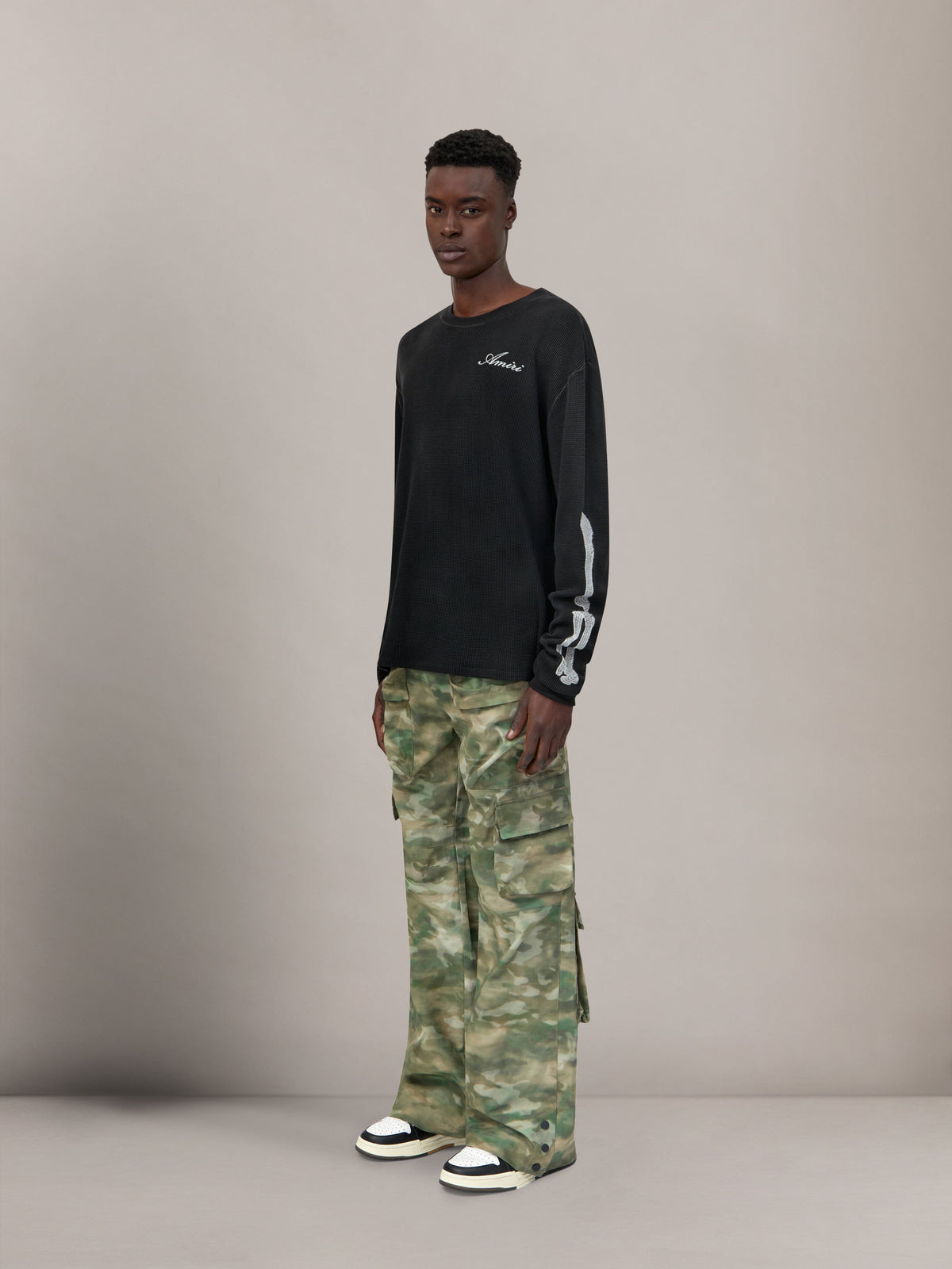 CAMO MULTI POCKET CARGO PANT - Camo