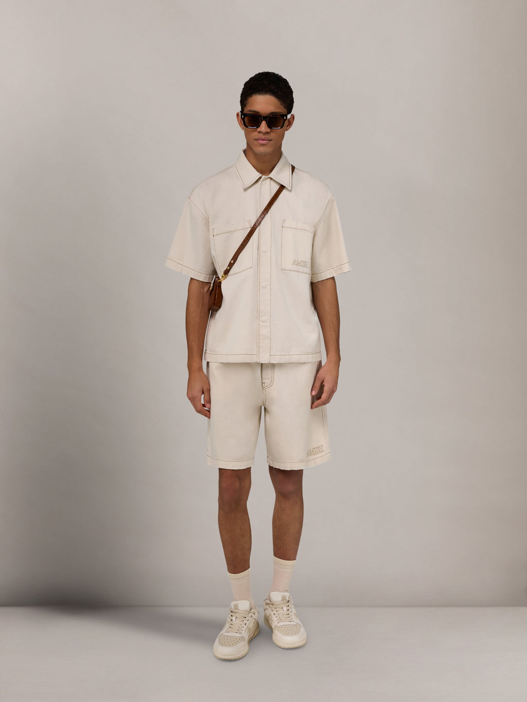 AMIRI DENIM SHIRT - Ecru
