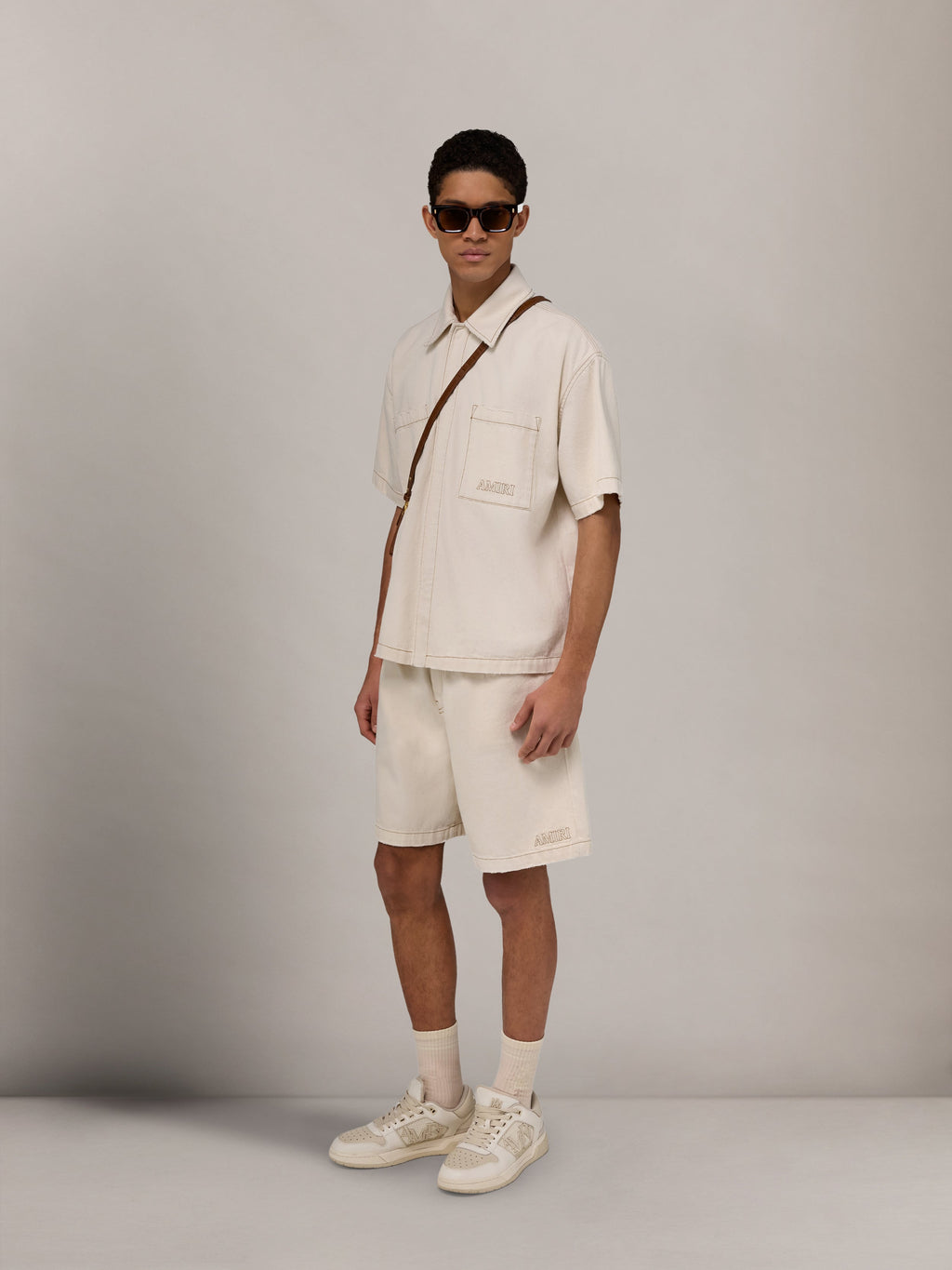 AMIRI DENIM SHIRT - Ecru