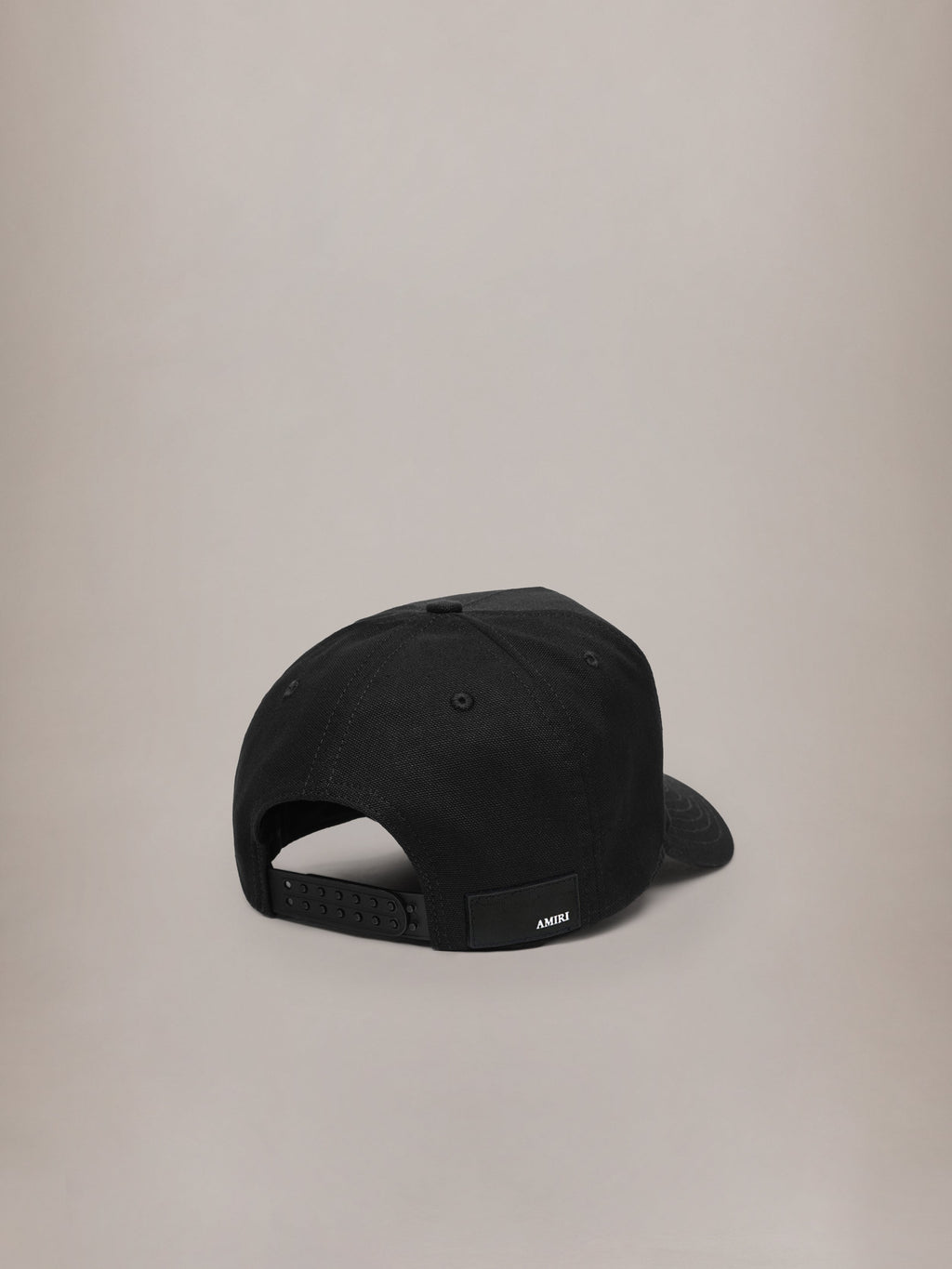MA AMIRI STAGGERED CANVAS HAT - Black