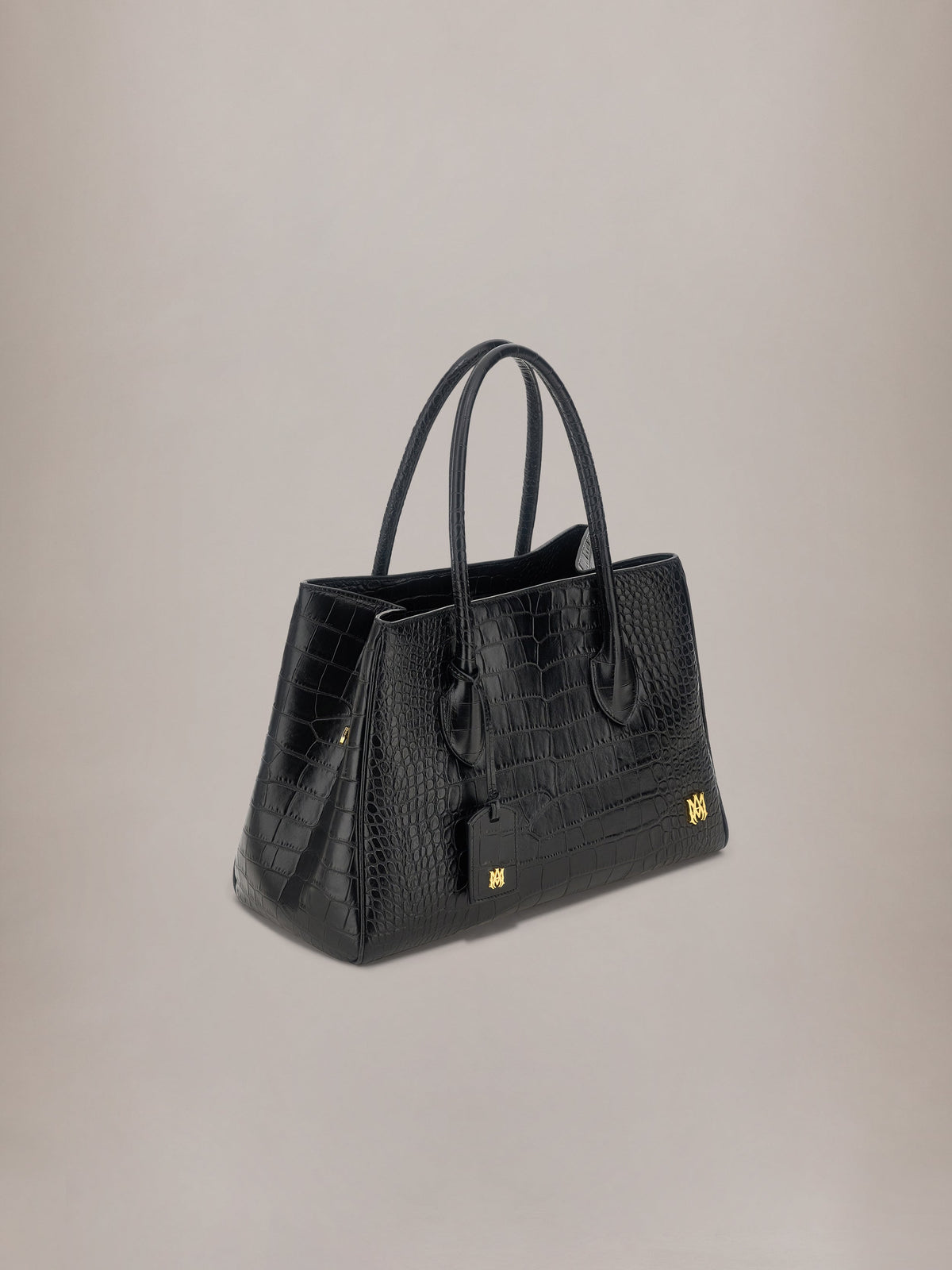 WOMEN - WOMEN'S EMBOSSED CROC HONEY 40 TOTE - Black