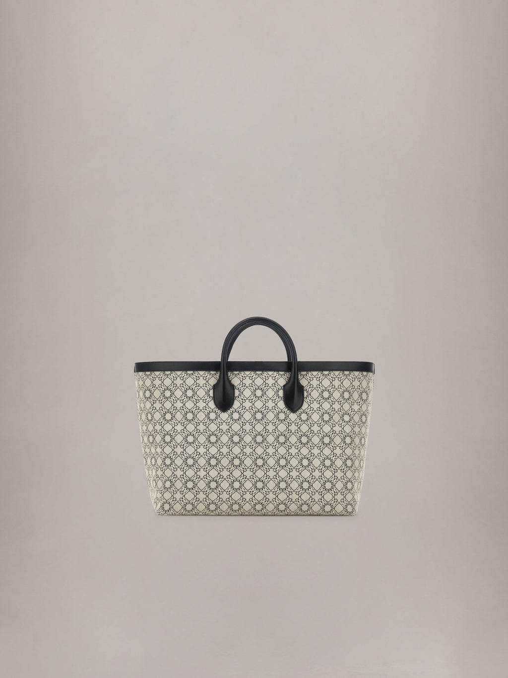 MA QUAD JACQUARD TOTE BAG - Grey