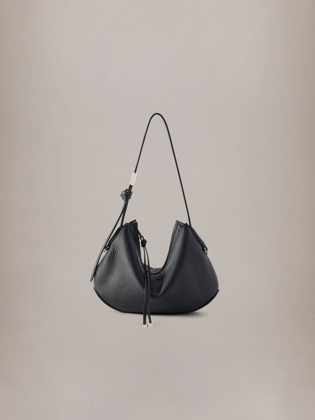 WOMEN - WOMEN'S BABY BISCOTTO SHOULDER BAG - Black