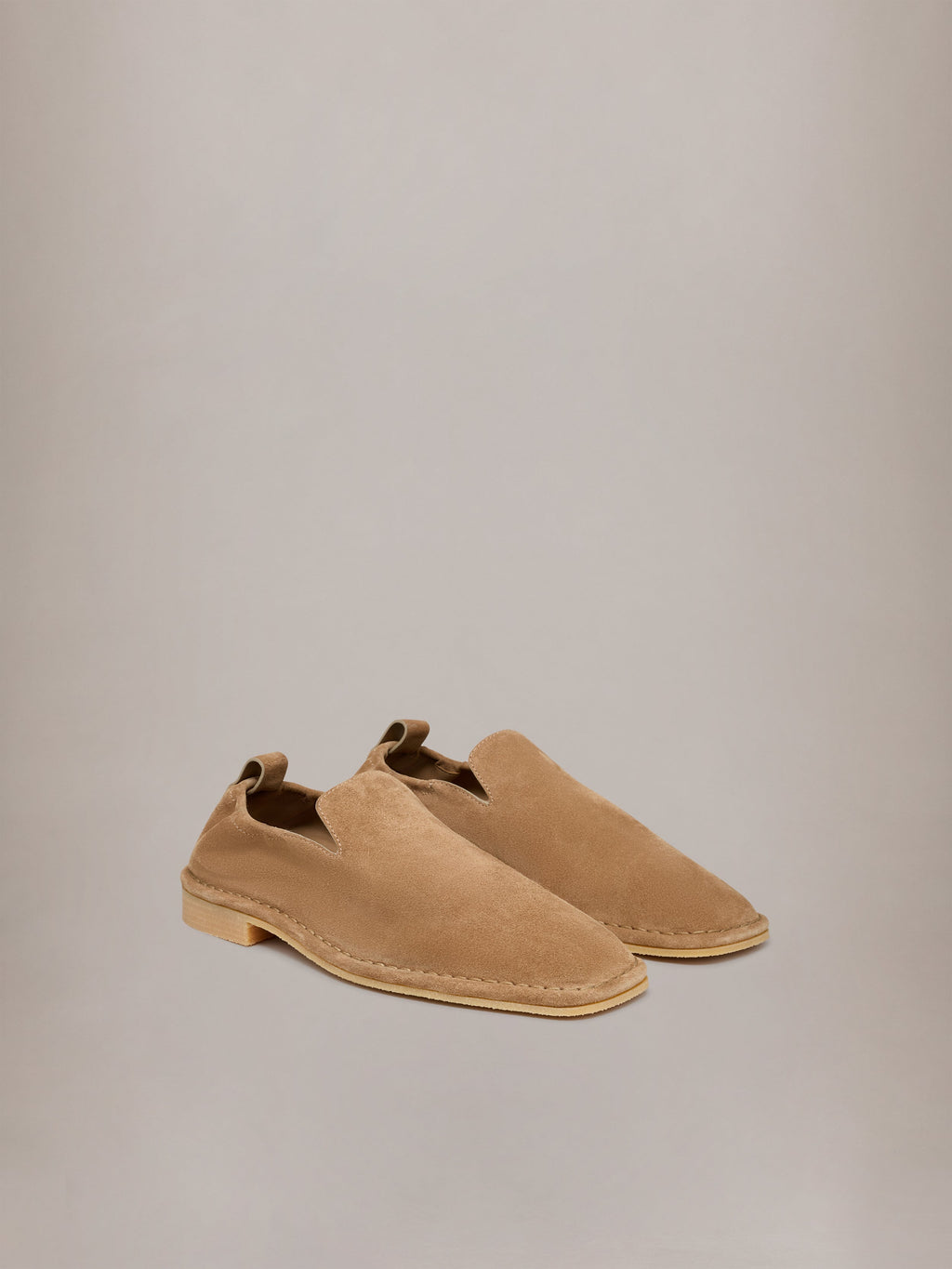 SLIP ON GUM LOAFER - Beige