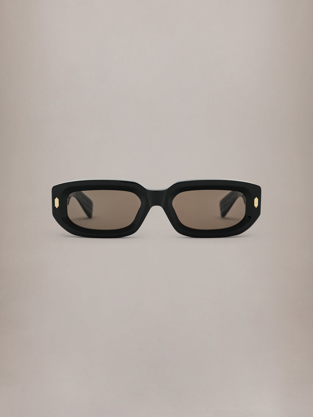 FAIRFAX EXPOSED EXTERNAL SUNGLASSES - Black Gold