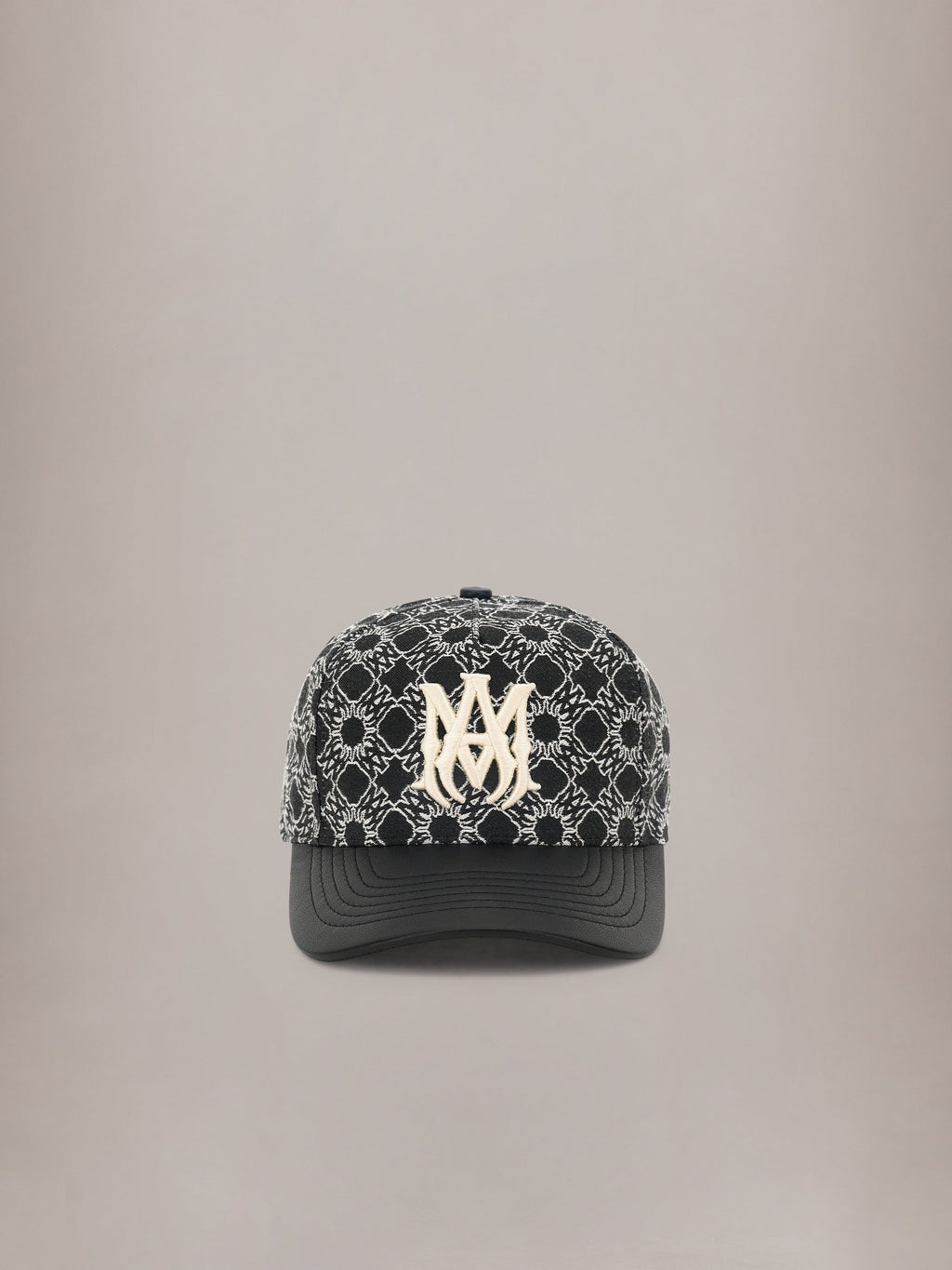 MA QUAD JACQUARD HAT - Black