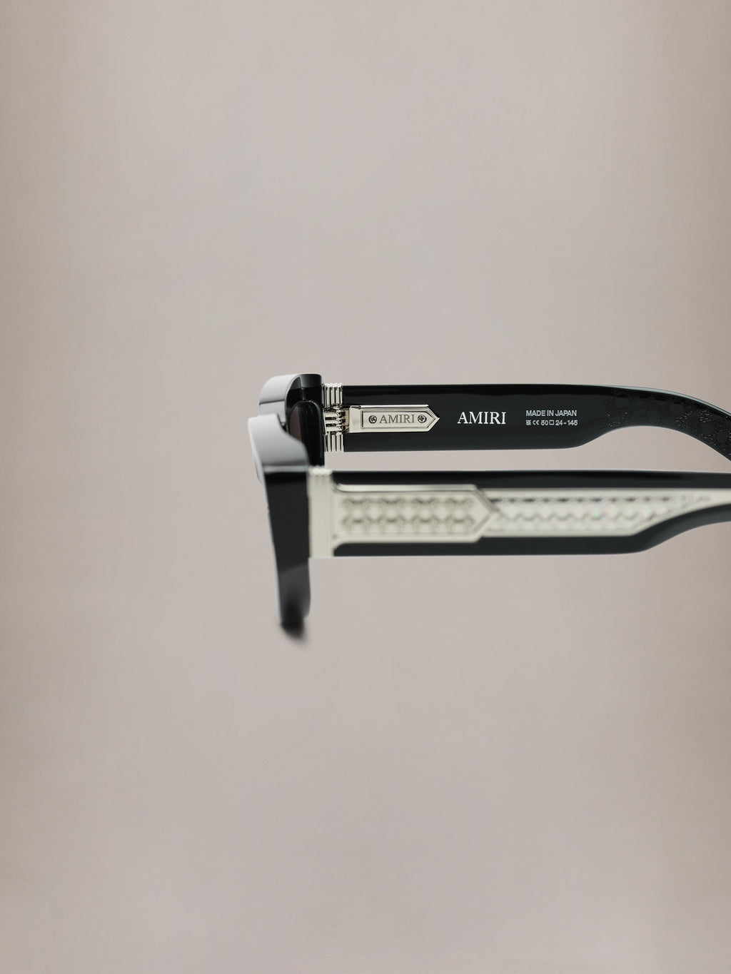 FAIRFAX EXPOSED EXTERNAL SUNGLASSES - Black Silver