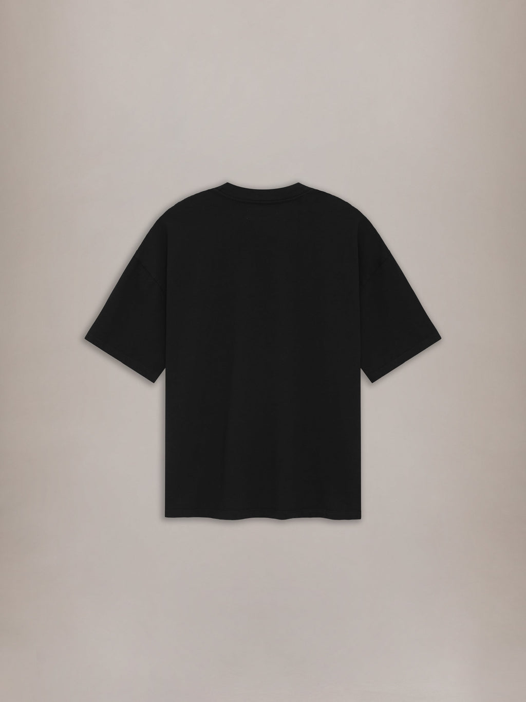 OVERSIZED SKATER TEE - BLACK