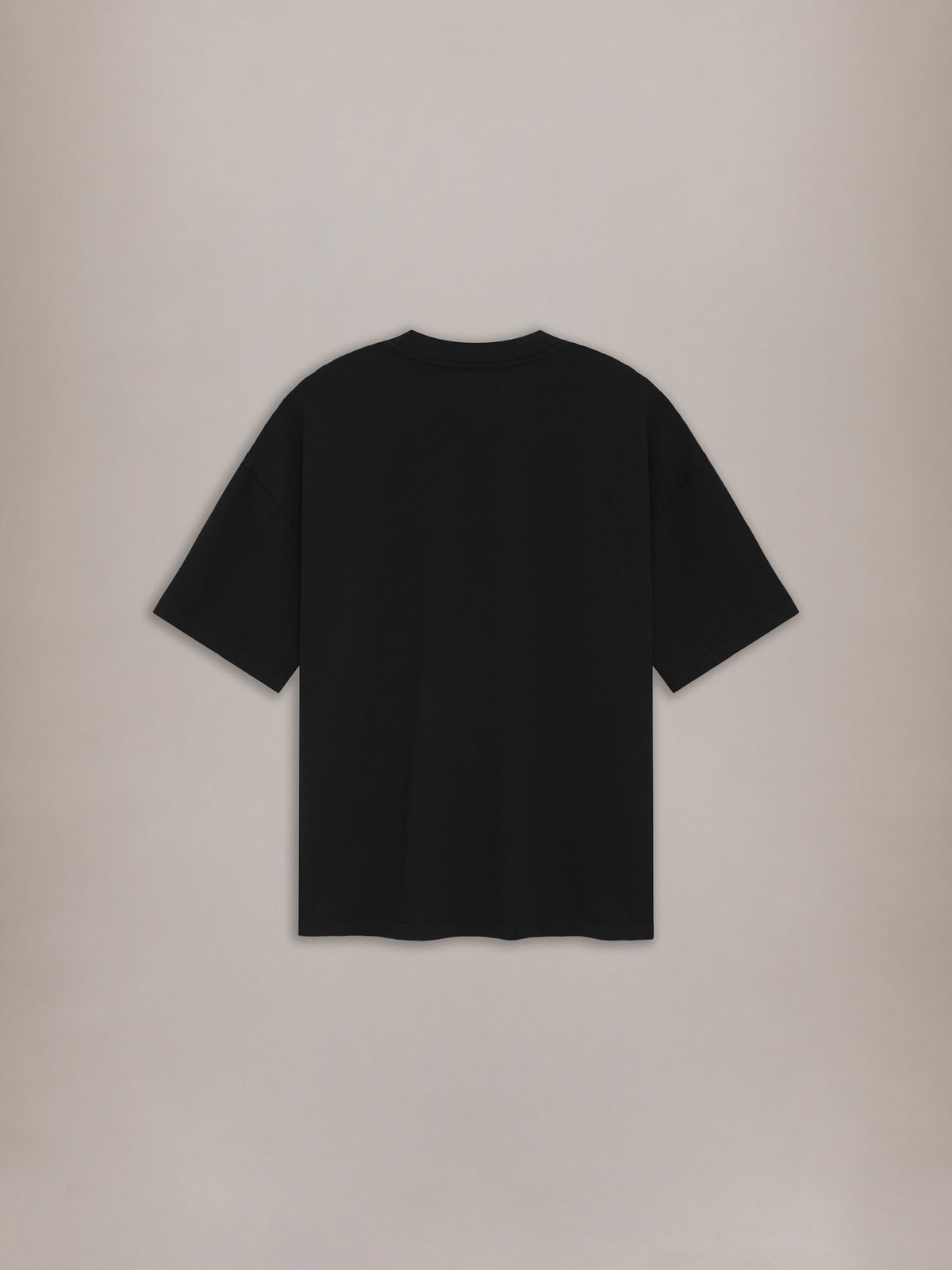 OVERSIZED SKATER TEE - BLACK
