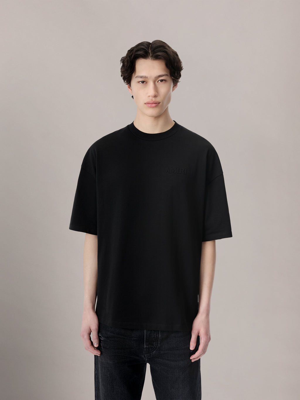 AMIRI OVERSIZED TEE - Black