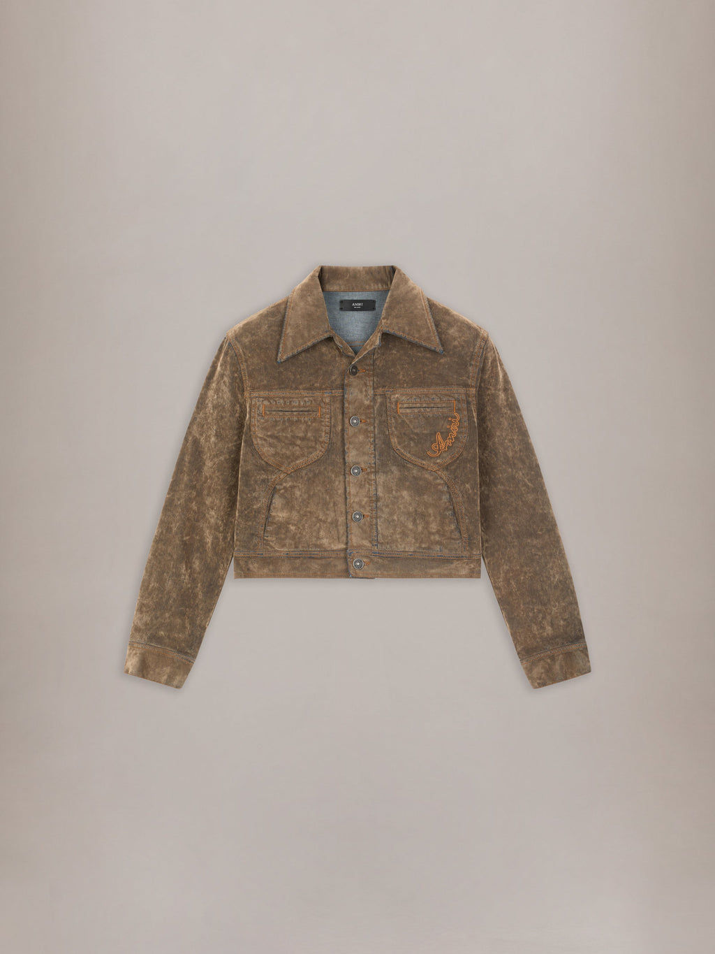 WOMEN - WOMEN'S FLOCK VINTAGE CUT DENIM JACKET - Fossil