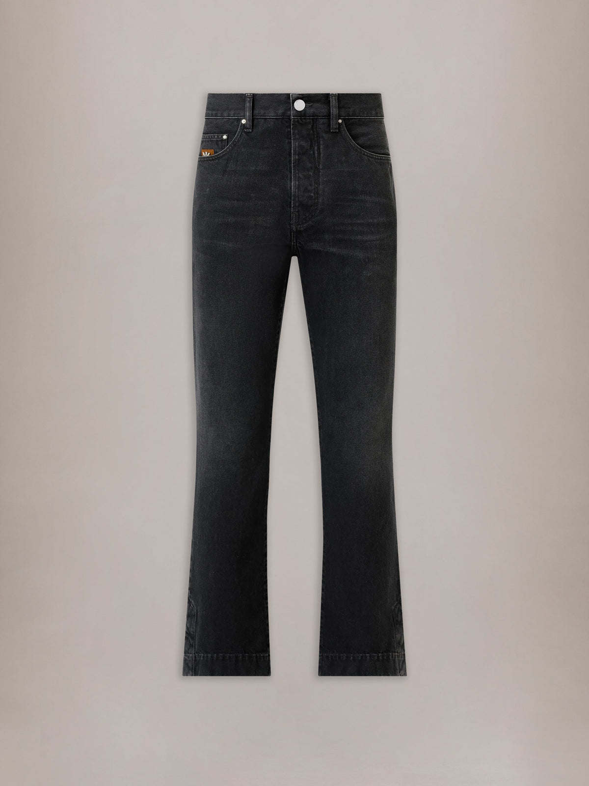 STRAIGHT FLARE JEAN - Vintage Black