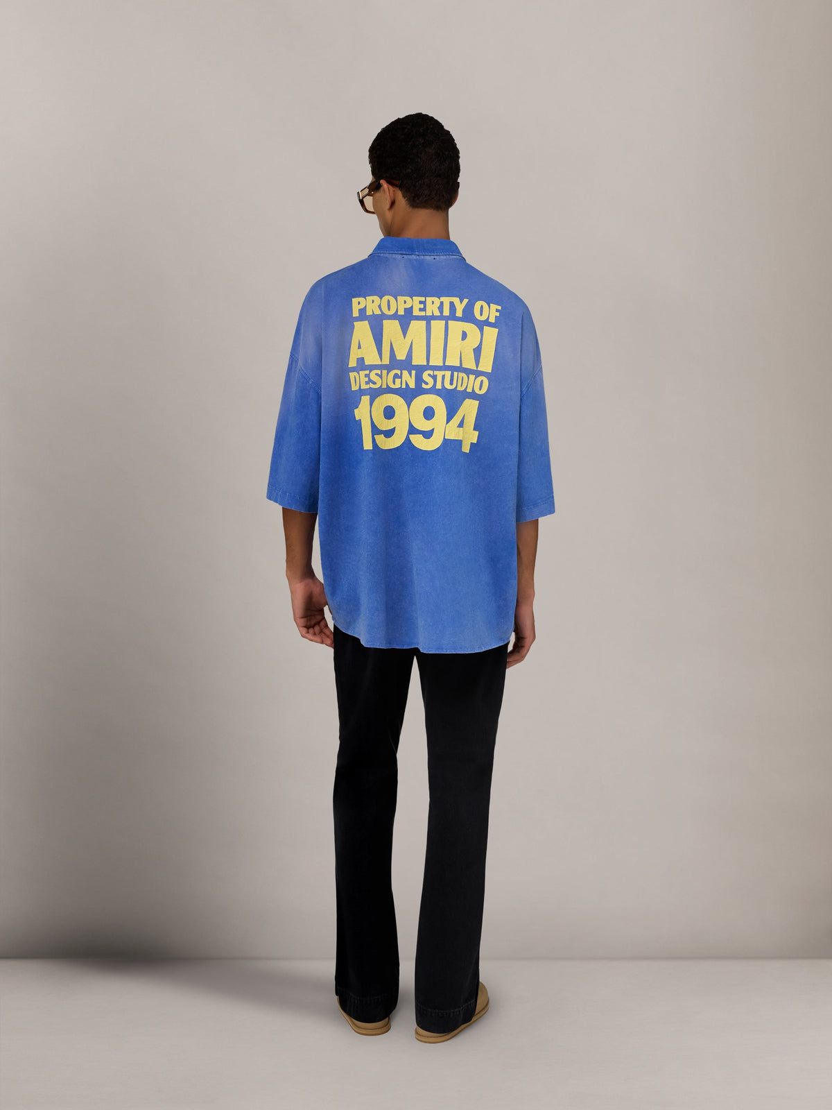 AMIRI 1994 CAMP SHIRT - Sapphire