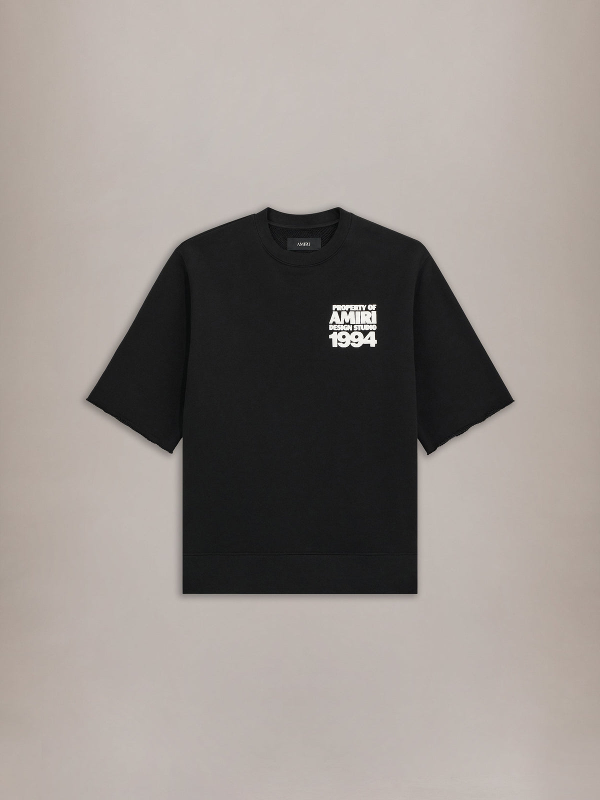 AMIRI 1994 CUTOFF CREW - Black