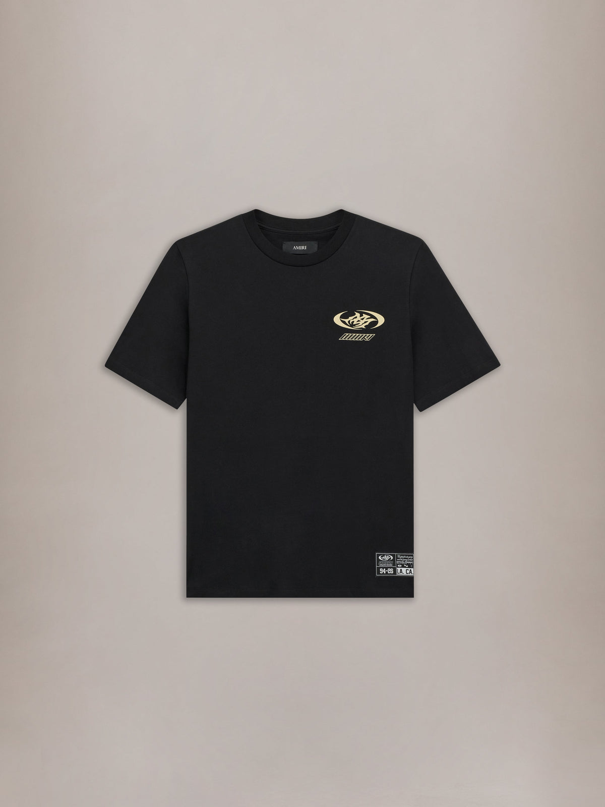 SPORTY LIGHTWEIGHT JERSEY TEE - Black