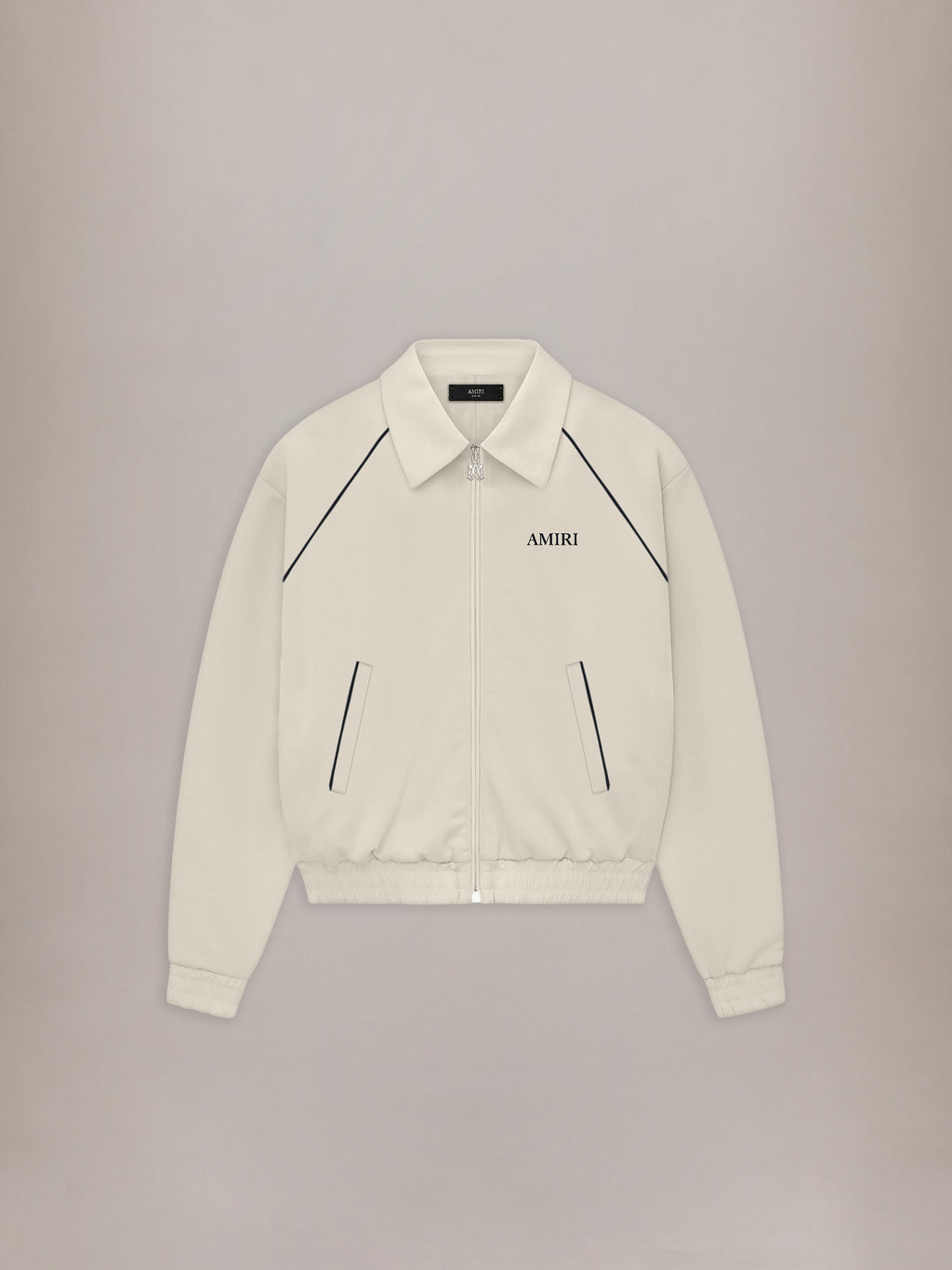 AMIRI TRACK JACKET - Alabaster