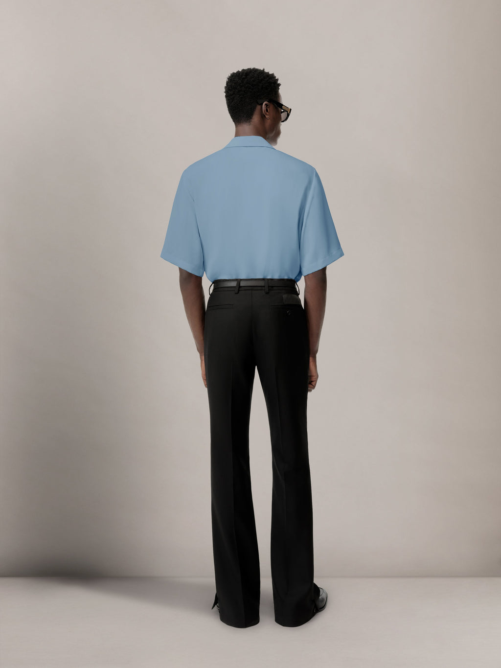 AMIRI CAMP SHIRT - Ashley Blue