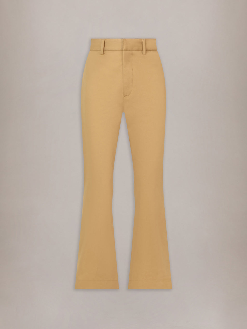 CHINO KICK FLARE - SEPIA TINT