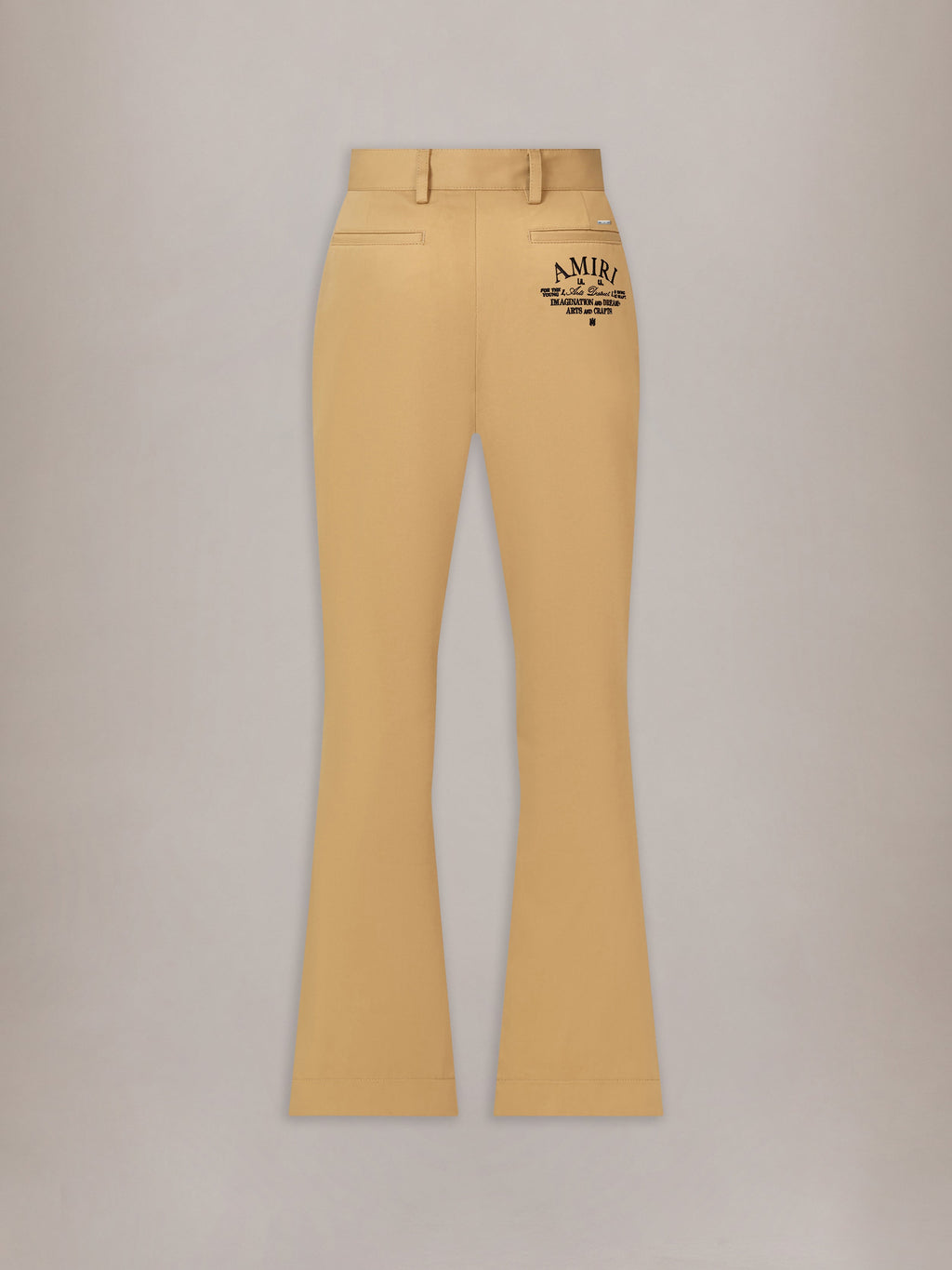 CHINO KICK FLARE - SEPIA TINT