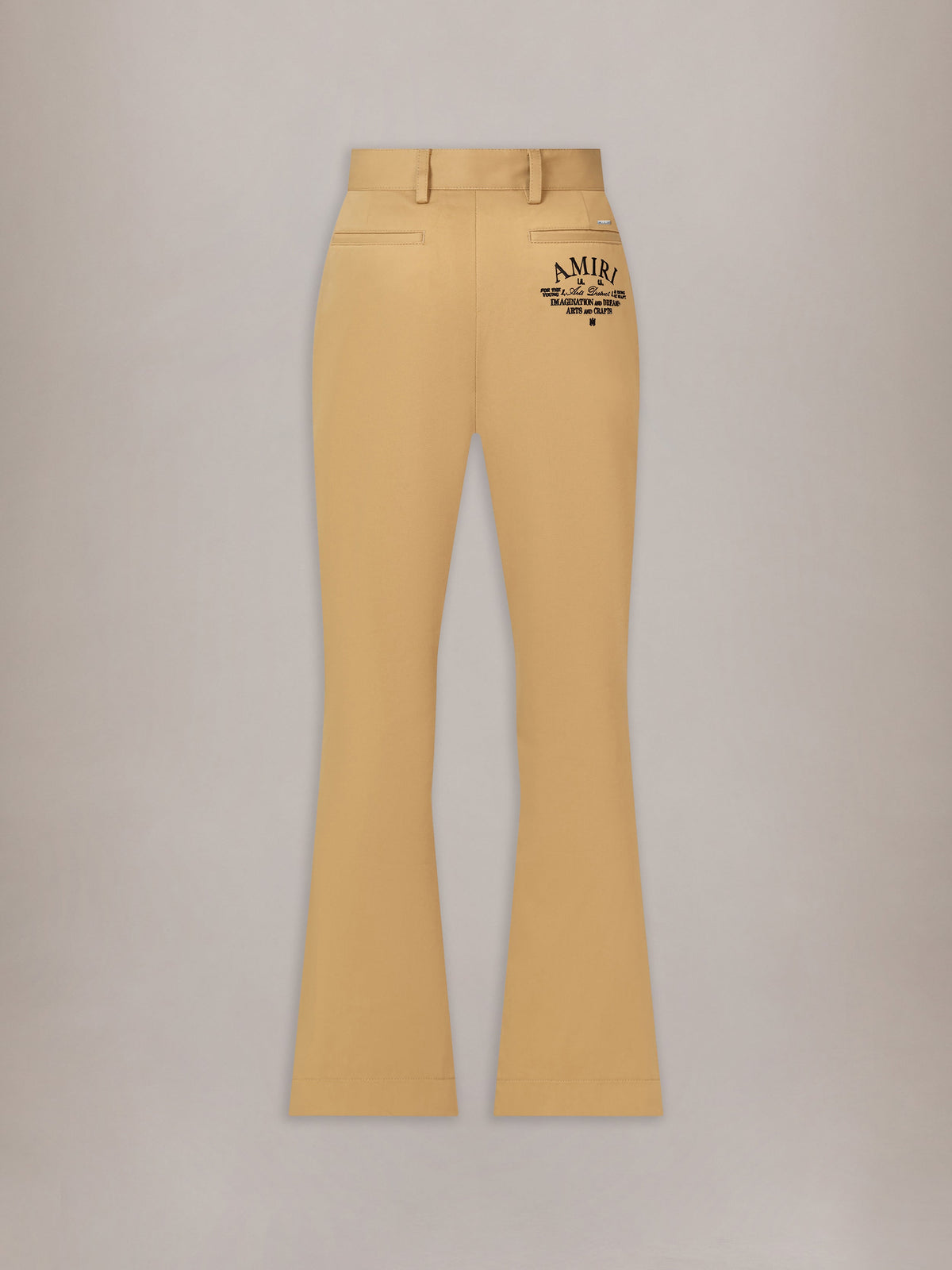 CHINO KICK FLARE - SEPIA TINT