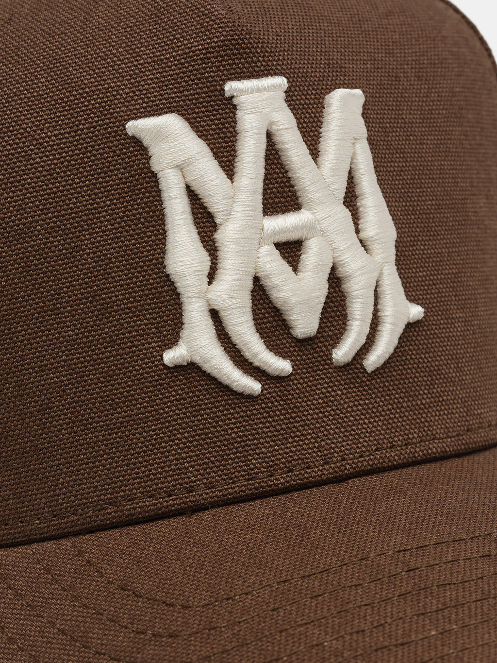 MA FULL CANVAS HAT - Brown
