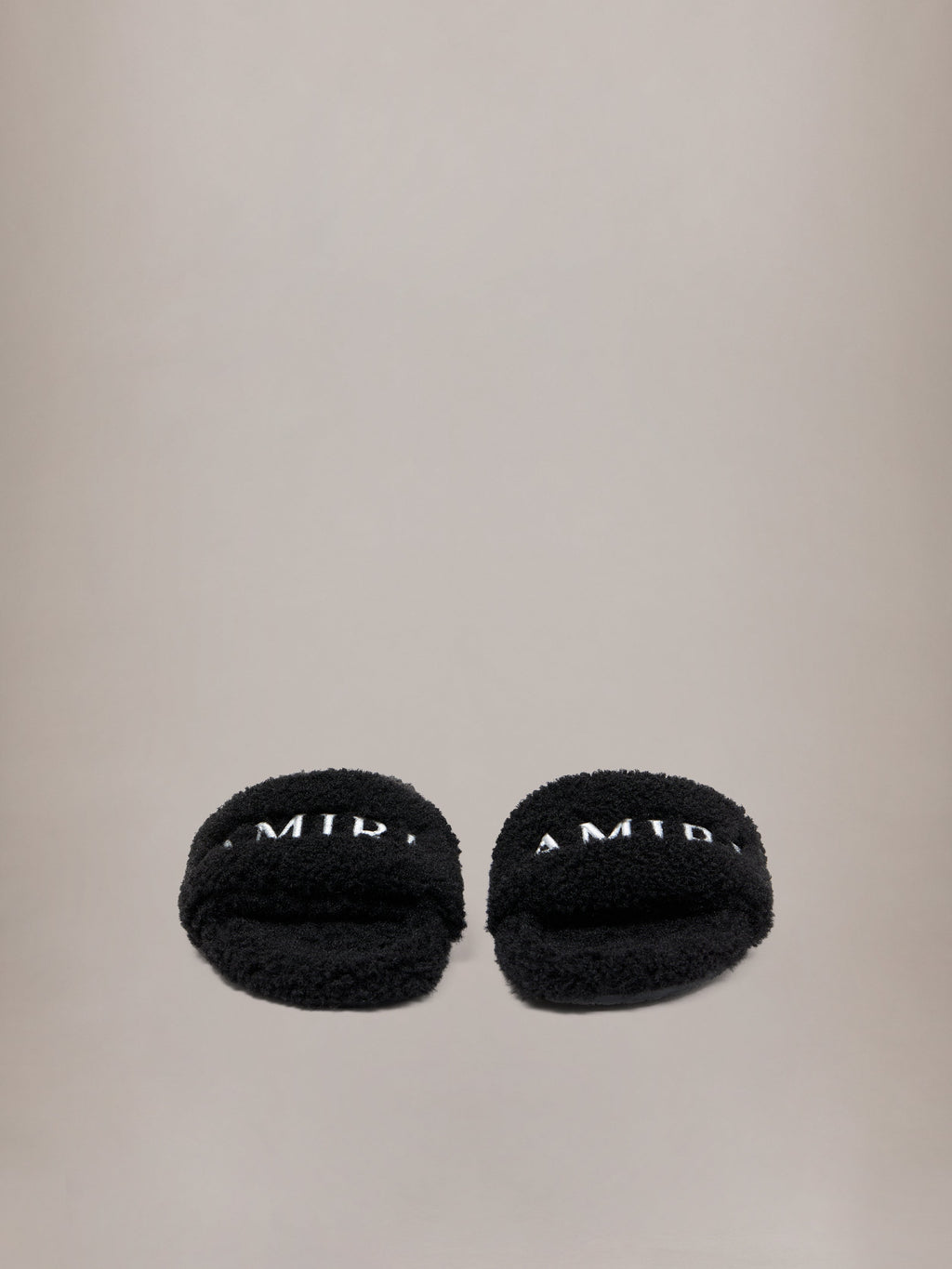 WOMEN - WOMEN'S AMIRI SHEARLING SLIDE - Black
