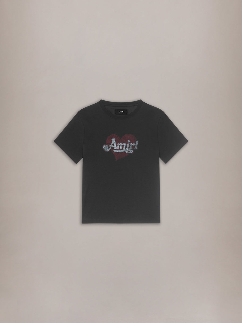 WOMEN - WOMEN'S AMIRI HEART TEE - Black