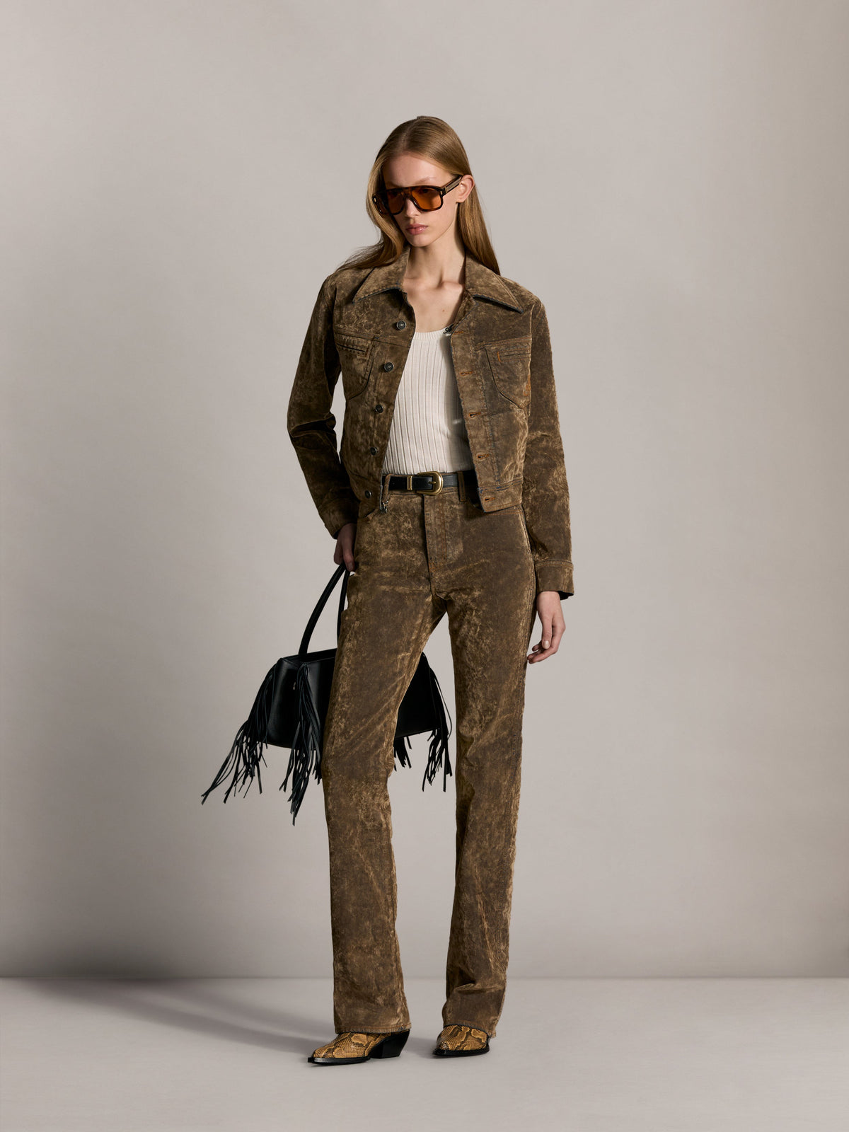 WOMEN - WOMEN'S FLOCK VINTAGE CUT JEAN - Fossil