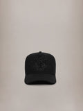 MA QUAD CRYSTAL CANVAS HAT - Black