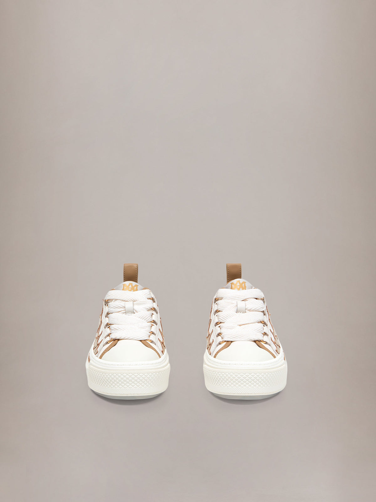 WOMEN - WOMEN'S METALLIC STARS COURT LOW - Dark Brown