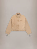 WOMEN - WOMEN'S DENIM TRACK JACKET - Sand
