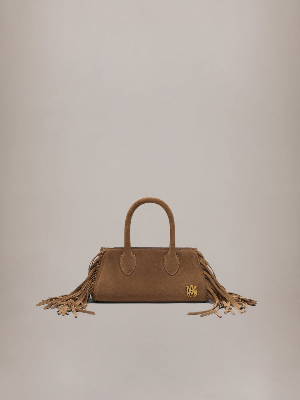 WOMEN - WOMEN'S SUEDE FRINGE MICRO HONEY BAG - Brown