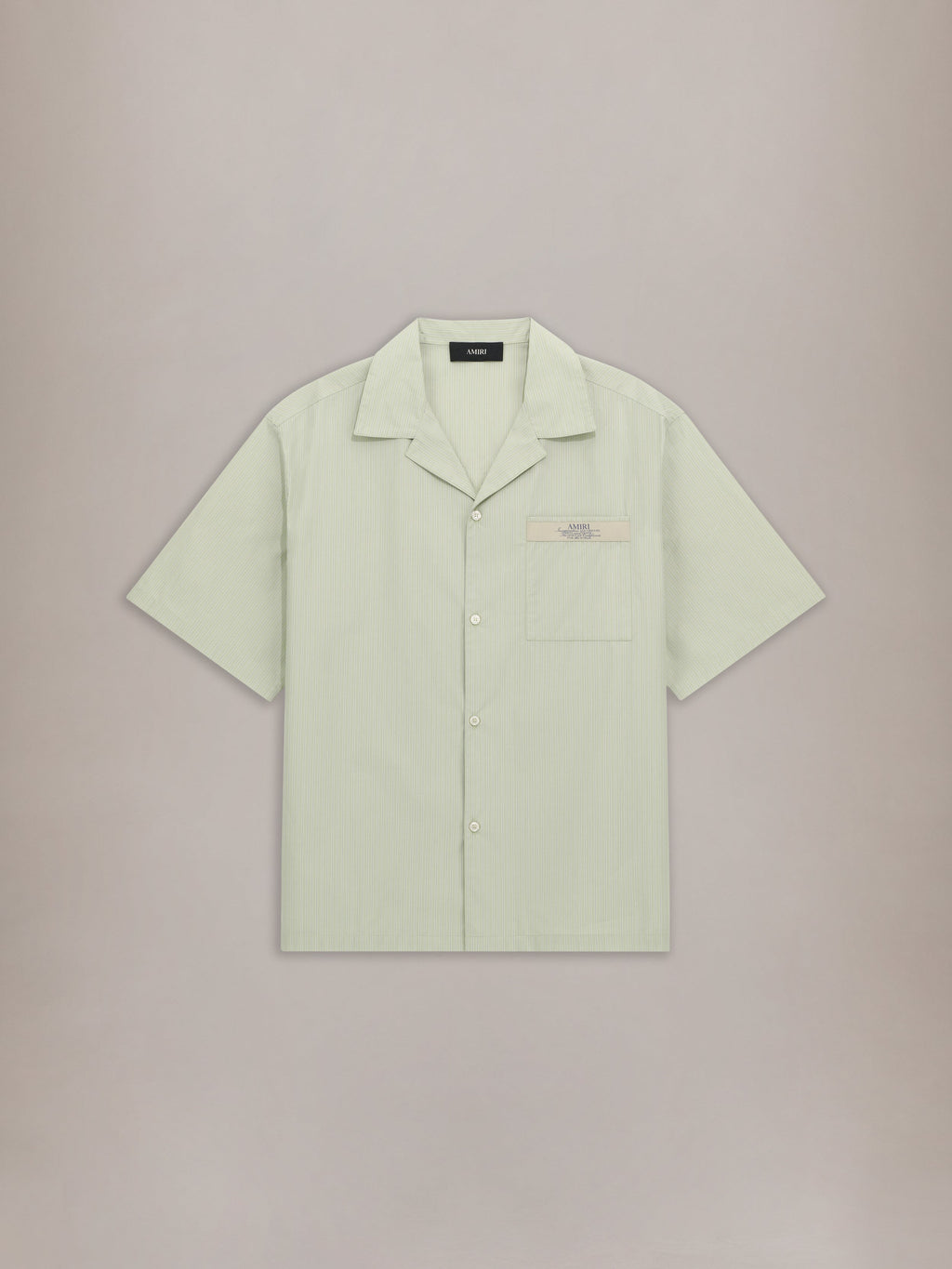 AMIRI SPIRIT BOX CAMP SHIRT - Green