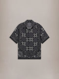 MA CHECK CAMP SHIRT - Black