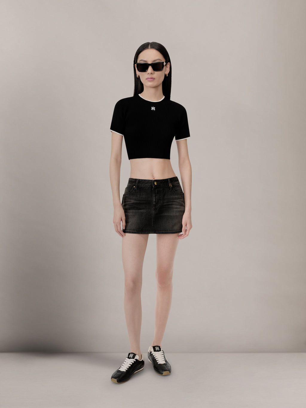 WOMEN - WOMEN'S MA BABY TEE - Black