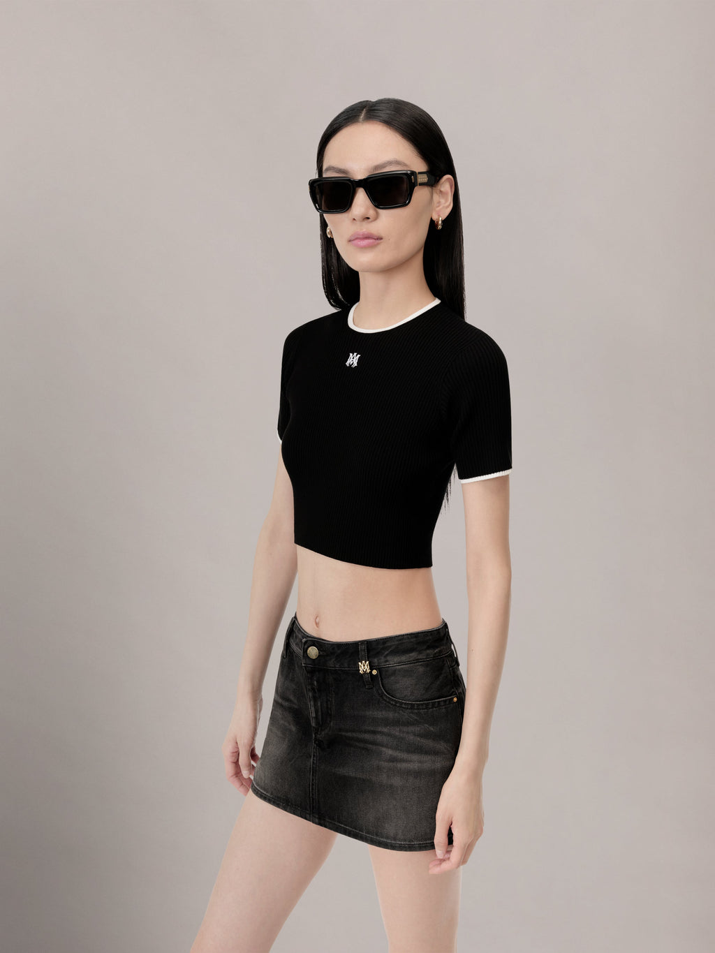 WOMEN - WOMEN'S MA BABY TEE - Black