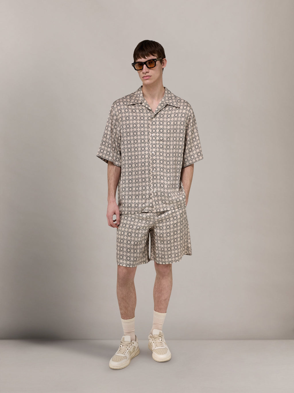 MA QUAD CAMP SHIRT - Alabaster