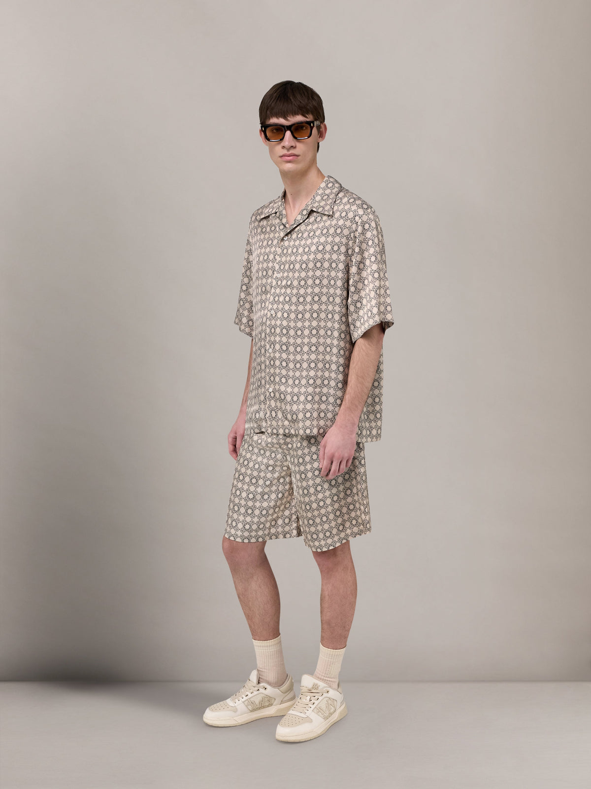 MA QUAD CAMP SHIRT - Alabaster