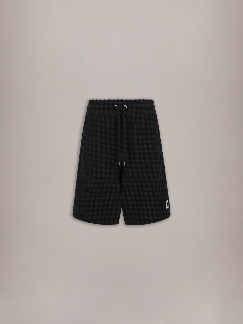 MA QUAD TOWELING SHORT - Black