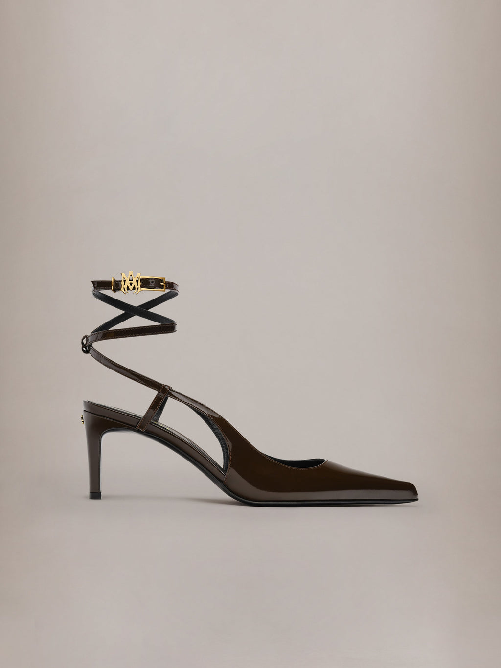 WOMEN - WOMEN'S MA KITTEN HEEL - Chocolate