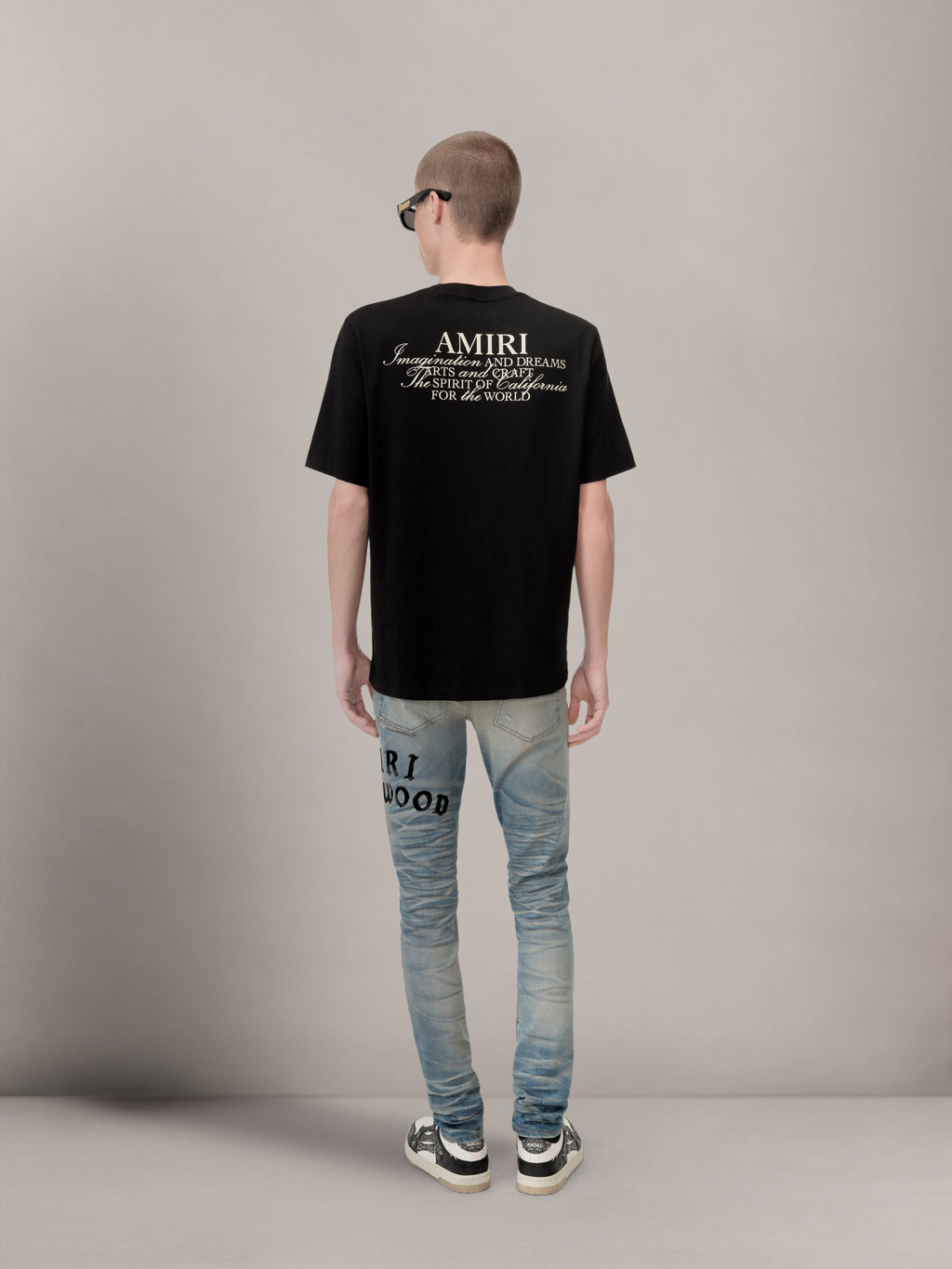 AMIRI SPIRIT TEE - Black