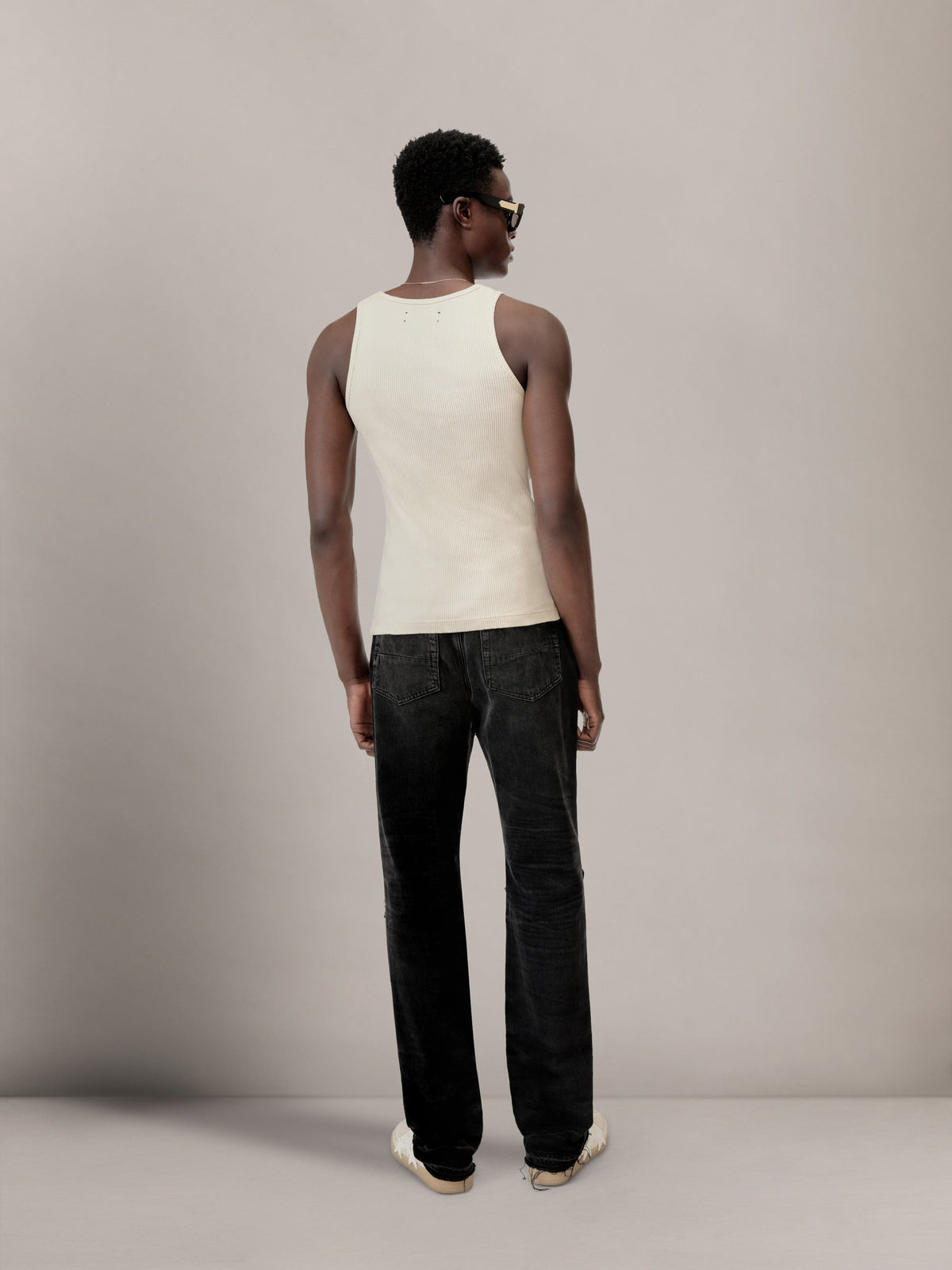 MA TONAL TANK - Alabaster
