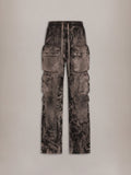 WASHED CARGO JEAN - Smokey Topaz