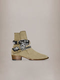 BANDANA BUCKLE BOOT - COGNAC