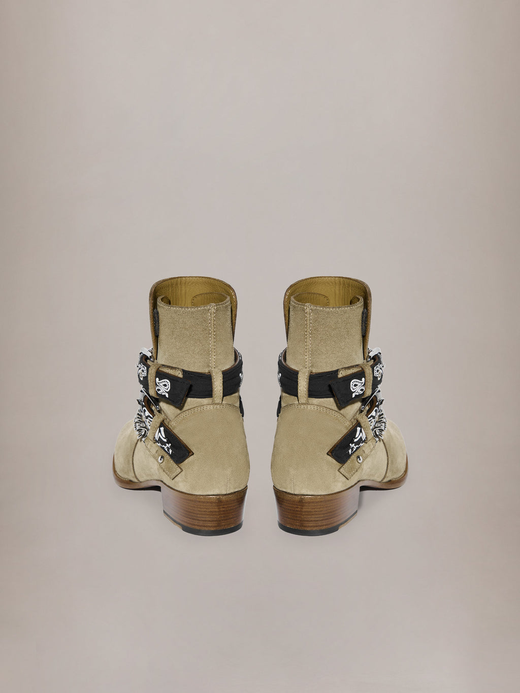 BANDANA BUCKLE BOOT - COGNAC
