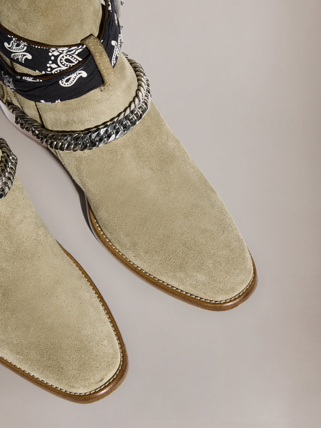 BANDANA BUCKLE BOOT - COGNAC
